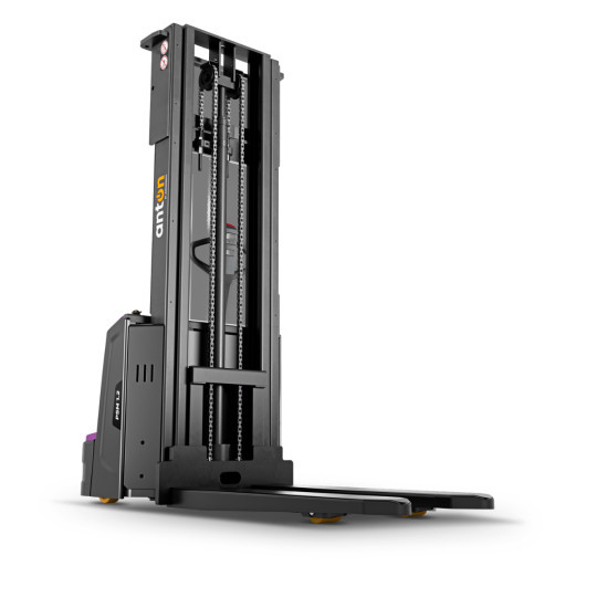 รถยกซ้อนพาเลทไฟฟ้า PSM 1.2 | 1200 กก. | Li-ion | AntOn by Jungheinrich - ความกว้างงา 685 มม. - ความสูงยก 3530 มม.