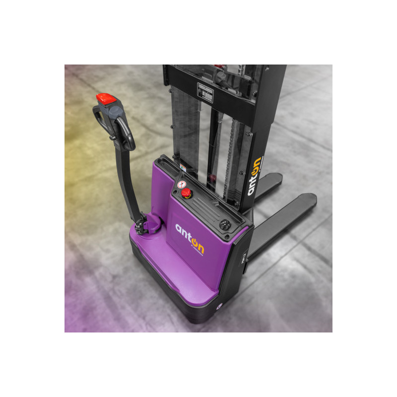 รถยกซ้อนพาเลทไฟฟ้า PSM 1.2 | 1200 กก. | Li-ion | AntOn by Jungheinrich - ความกว้างงา 685 มม. - ความสูงยก 3530 มม.