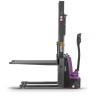 Electric Pedestrian Stacker PSM 1.2 | 1200 kg | Li-ion | AntOn by Jungheinrich - width across fork 570 mm - lift height 3530 mm