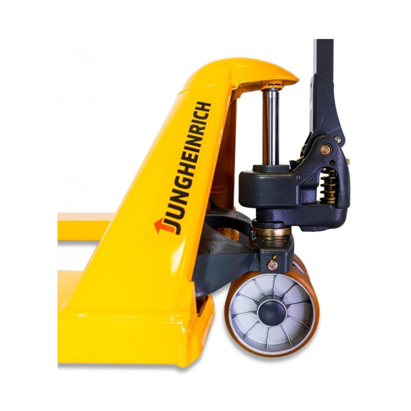 รถแฮนด์ลิฟท์ Jungheinrich 2 ตัน รุ่น AM 22 งากว้าง 680x1150 มม. ล้อคู่โพลียูริเทน