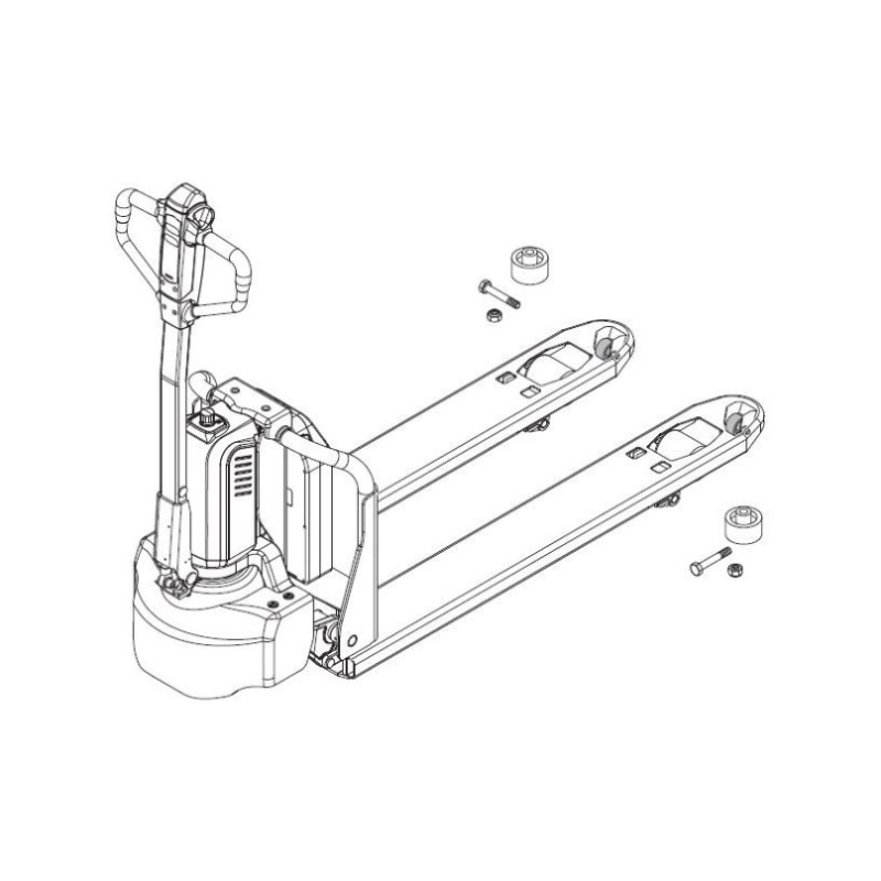 Self-Service, PTE1.1 Tandem wheel kit