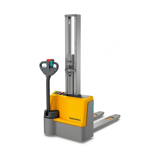 Electric Stacker Jungheinrich EJC M10 load capacity 1 ton fork width