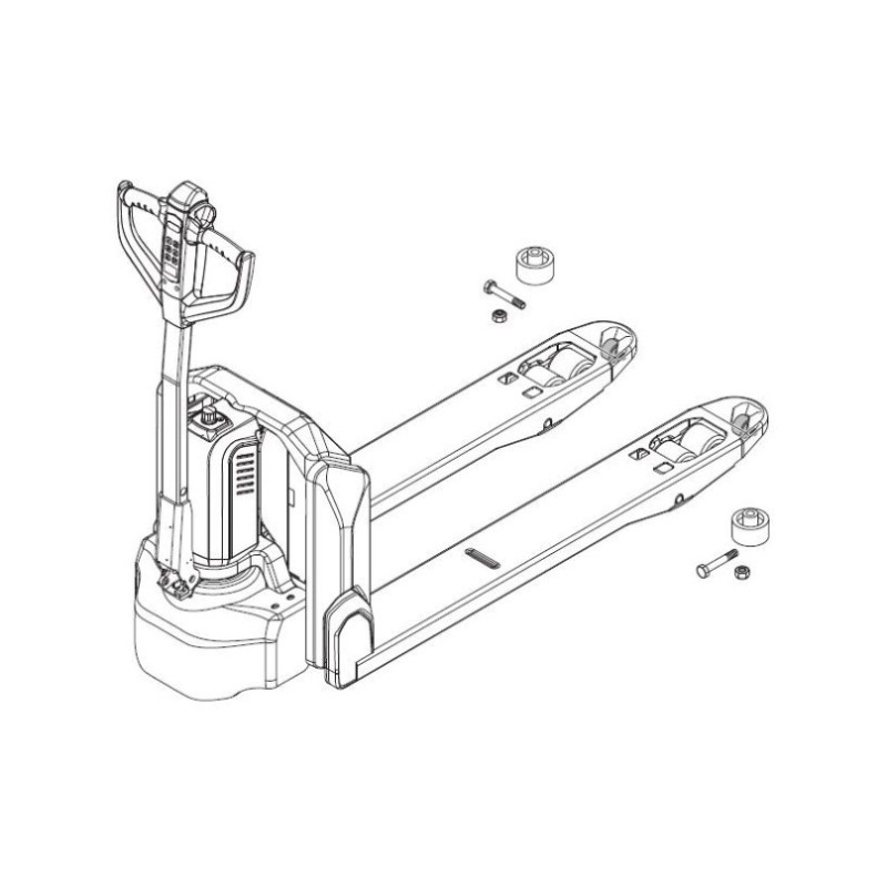 Self-Service, PTE1.5 Tandem wheel kit