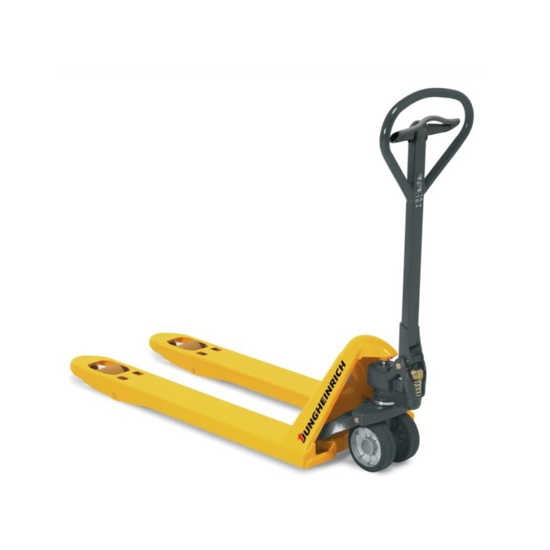 Hand Lift Jungheinrich AM 22 load capacity 2.2 tons fork width 520x1150 mm. single nylon wheel