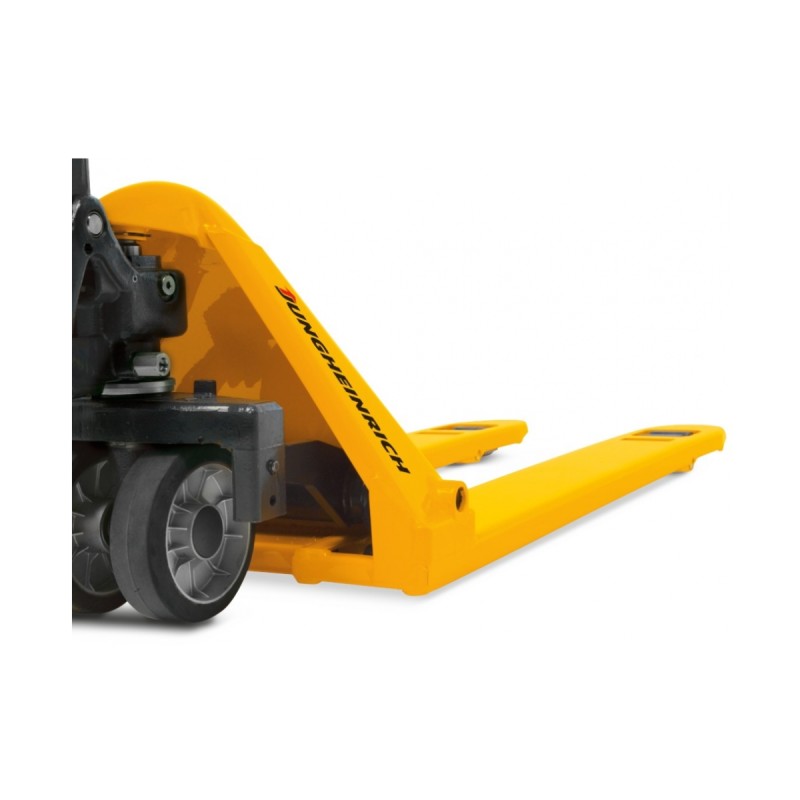 Hand Lift Jungheinrich AM 22 load capacity 2.2 tons fork width 520x1150 mm. single nylon wheel