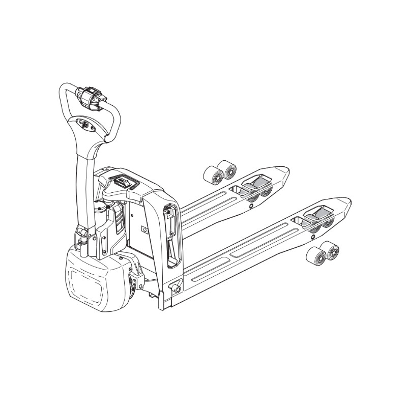 AntOn by Jungheinrich self-service package for Model PTL 1.5 - replace loadwheels | Jungheinrich Shop Thailand