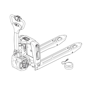ชุดเปลี่ยนเบรกรถยก AntOn by Jungheinrich สำหรับรุ่น PTL 1.5 (Brake Package)