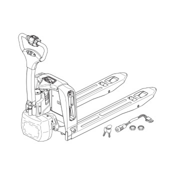 สวิตช์กุญแจรถยก AntOn by Jungheinrich สำหรับรุ่น PTL 1.5 (Key Switch)