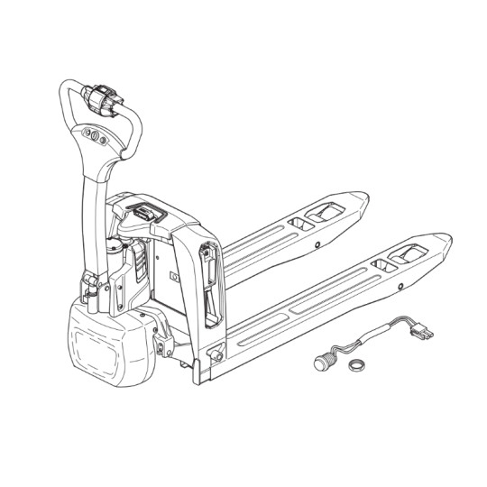 Turtle speed release button for model PTL 1.5| Jungheinrich Shop Thailand