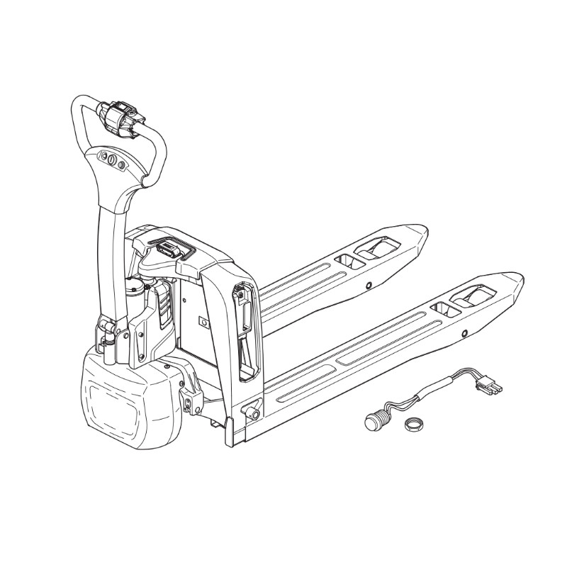 Turtle speed release button for model PTL 1.5| Jungheinrich Shop Thailand